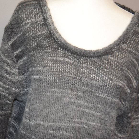 Rubbish XL Nubby Knit Sweater/Shades of Grey - Picture 2 of 5